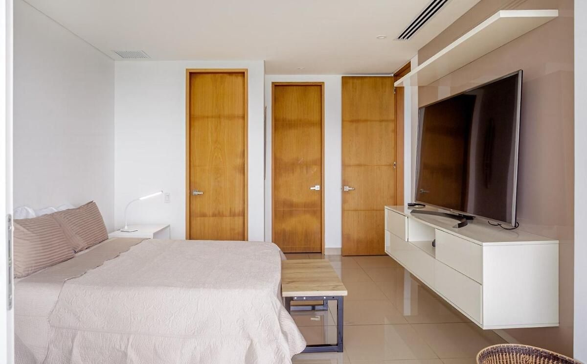 Apartamento Luxury Sea Front Ac Wifi Pool At Cartagena