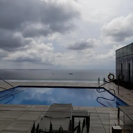 Luxury Sea Front Ac Wifi Pool At Apartamento *